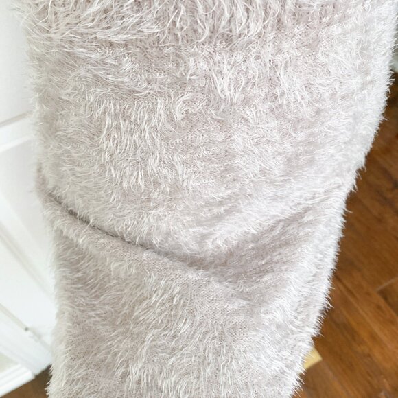 New Women's knitted soft V neck short sleeve mini bodycon party dress - Picture 3 of 6